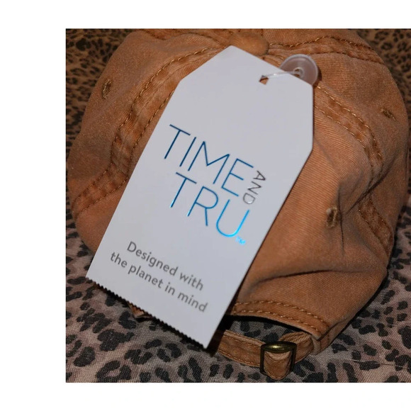 Time and Tru Baseball Cap Women's One Size Adjustable Strapback 100% Cotton (E6) - Picture 5 of 7